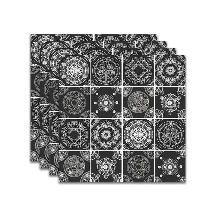 Lisslune | Spanish Pattern Single Tile Mold Resistant Peel & Stick Tile for Backsplash