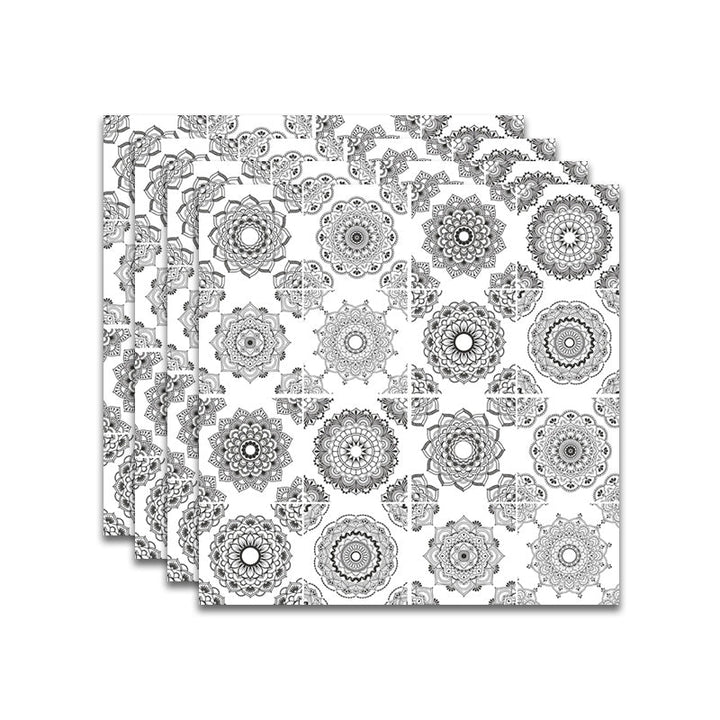Lisslune | Spanish Pattern Single Tile Mold Resistant Peel & Stick Tile for Backsplash
