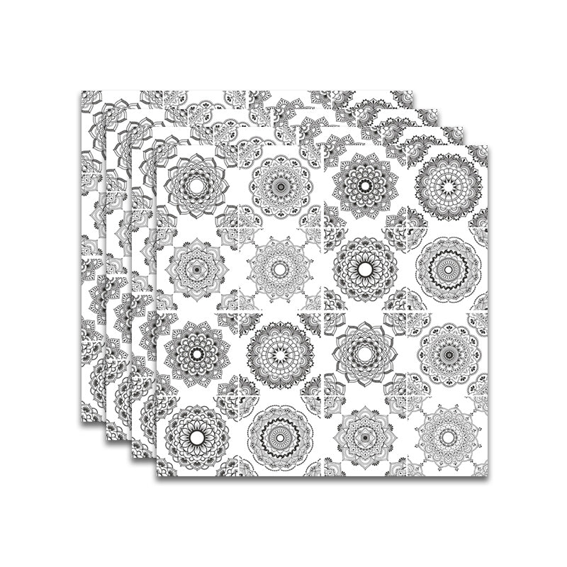 Lisslune | Spanish Pattern Single Tile Mold Resistant Peel & Stick Tile for Splashback