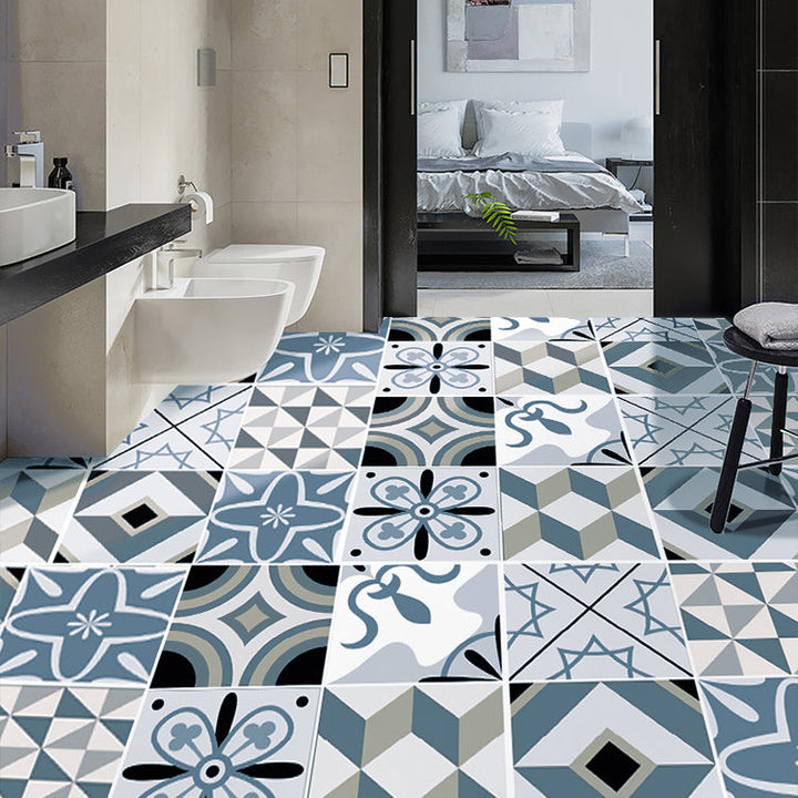 Lisslune | Spanish Pattern Single Tile Mold Resistant Peel & Stick Tile for Backsplash