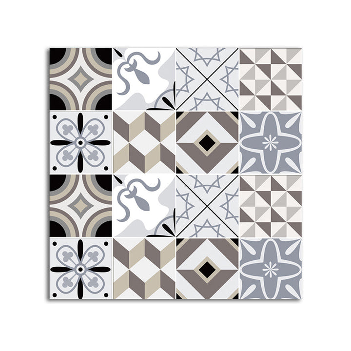 Lisslune | Spanish Pattern Single Tile Mold Resistant Peel & Stick Tile for Backsplash