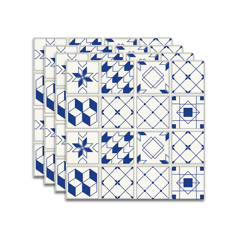 Lisslune | Spanish Pattern Single Tile Mold Resistant Peel & Stick Tile for Backsplash