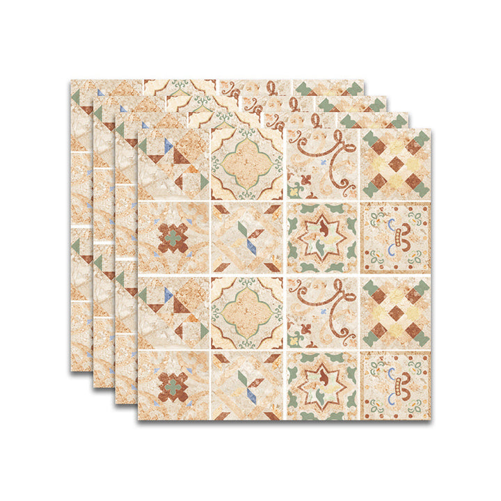 Lisslune | Spanish Pattern Single Tile Mold Resistant Peel & Stick Tile for Splashback