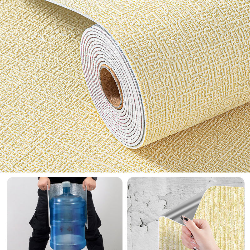 Lisslune | Modern Wall Paneling Textured Wall Interior System Waterproof Roll Panel