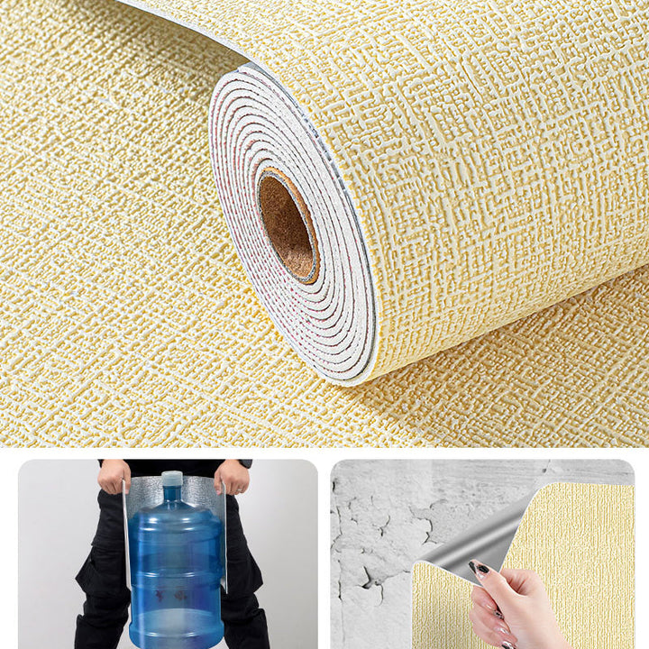 Lisslune | Modern Wall Paneling Textured Wall Interior System Waterproof Roll Panel