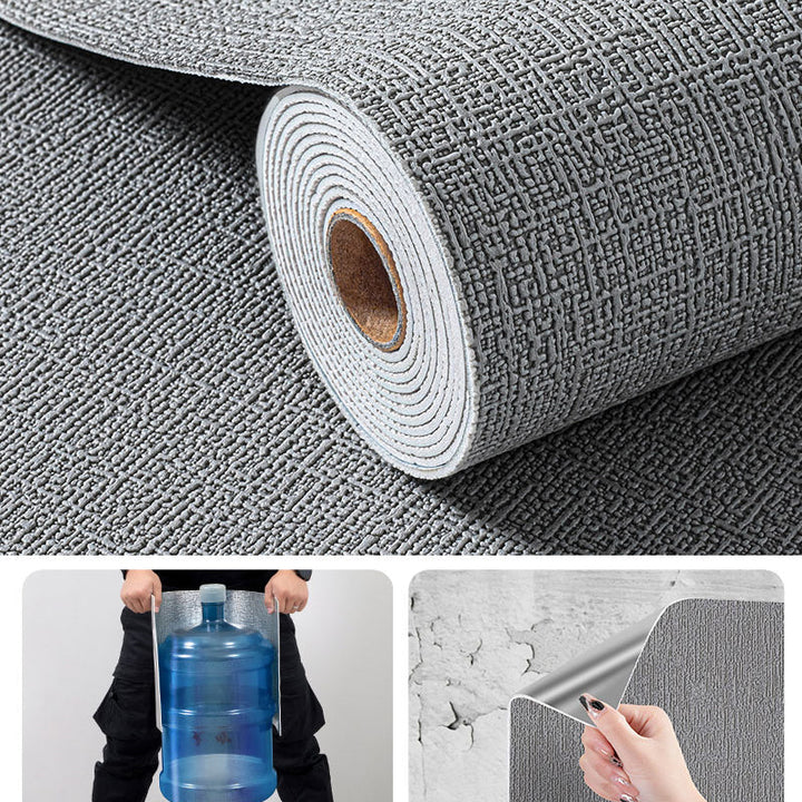 Lisslune | Modern Wall Paneling Textured Wall Interior System Waterproof Roll Panel