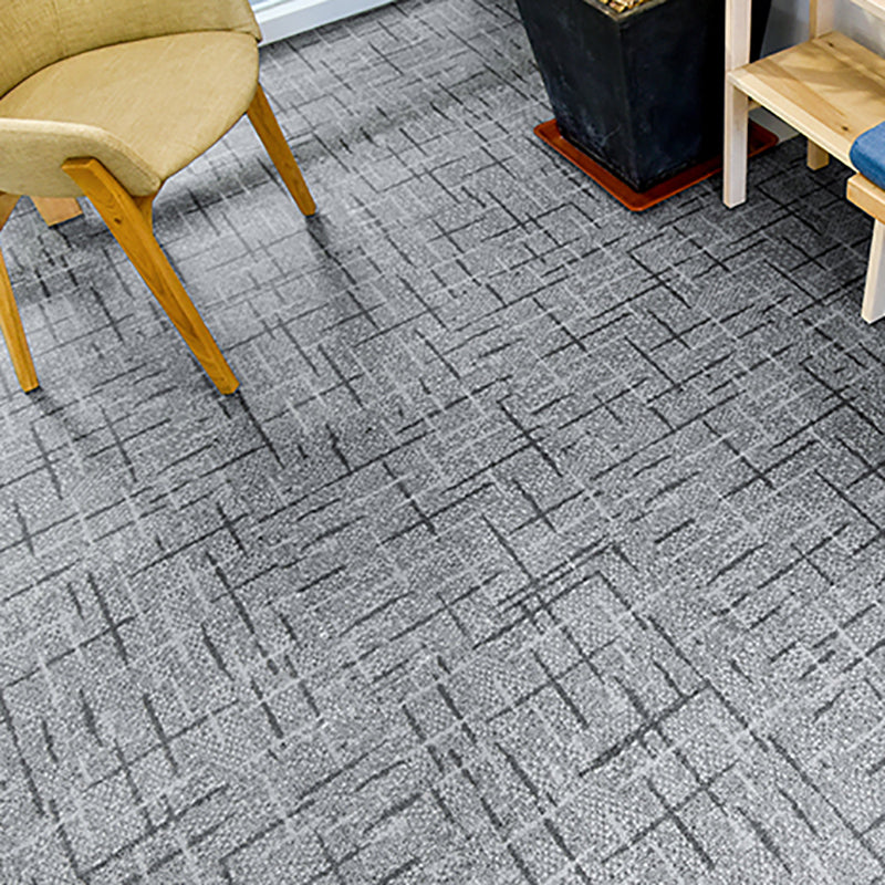 Lisslune | Square Scratch Resistant Plastic Floor Waterproof Peel & Stick Floor Tiles