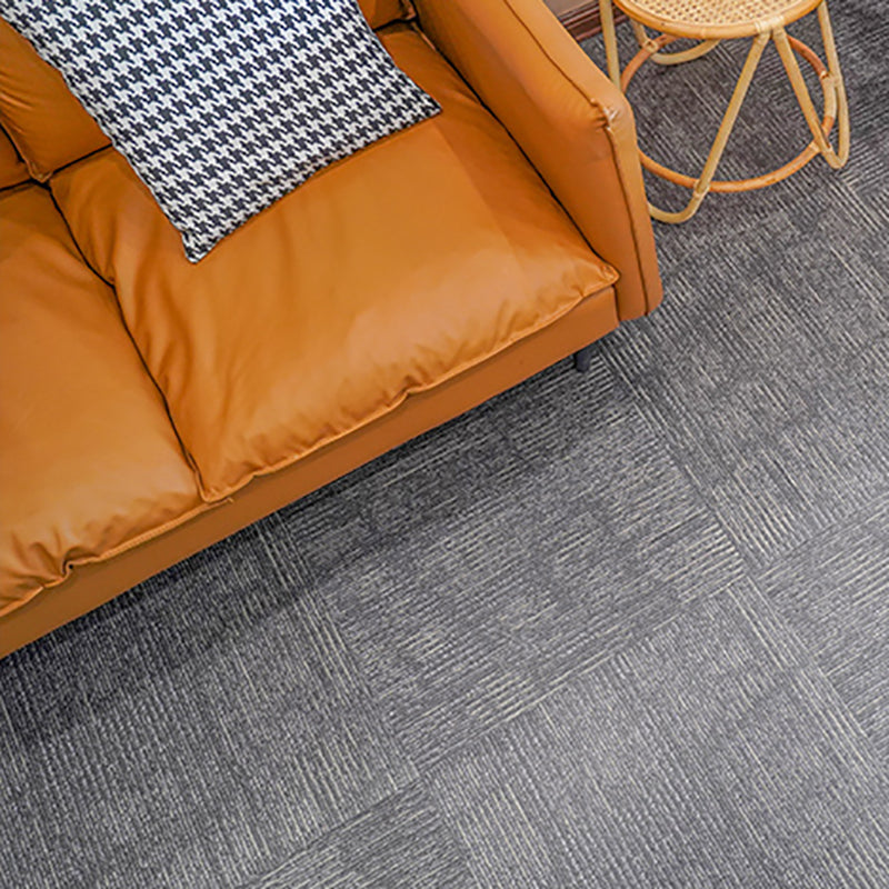 Lisslune | Square Scratch Resistant Plastic Floor Waterproof Peel & Stick Floor Tiles