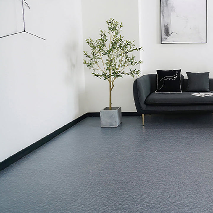 Lisslune | Square Scratch Resistant Plastic Floor Waterproof Peel & Stick Floor Tiles
