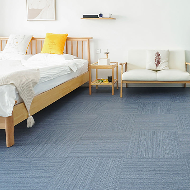 Lisslune | Square Scratch Resistant Plastic Floor Waterproof Peel & Stick Floor Tiles