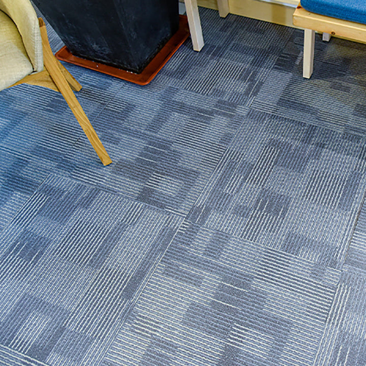 Lisslune | Square Scratch Resistant Plastic Floor Waterproof Peel & Stick Floor Tiles