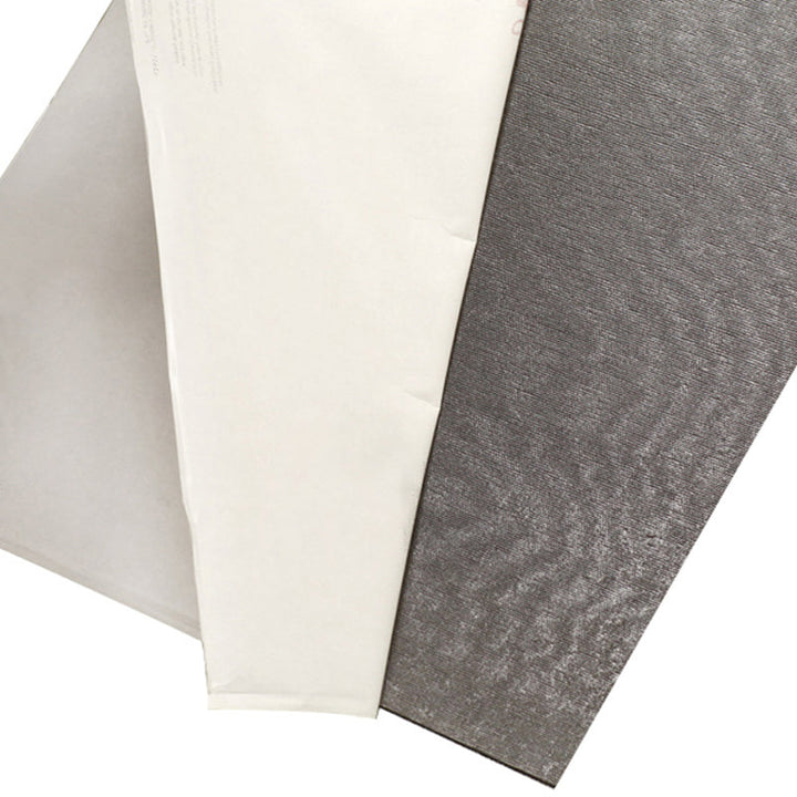 Lisslune | Modern Water-Repellent Plastic Flooring Fabric Look Square Edge Floor Tiles