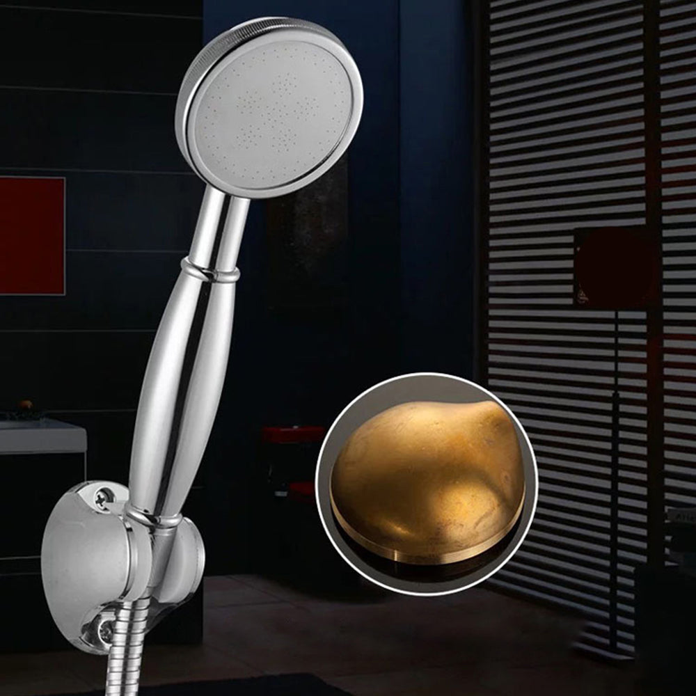 Lisslune | Simple Handheld Shower Head Square 304 Stainless Steel Shower Head