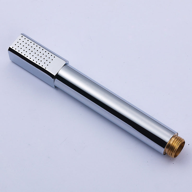 Lisslune | Simple Handheld Shower Head Square 304 Stainless Steel Shower Head