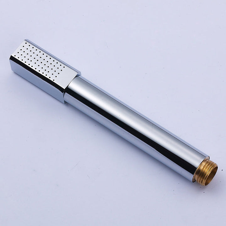 Lisslune | Simple Handheld Shower Head Square 304 Stainless Steel Shower Head