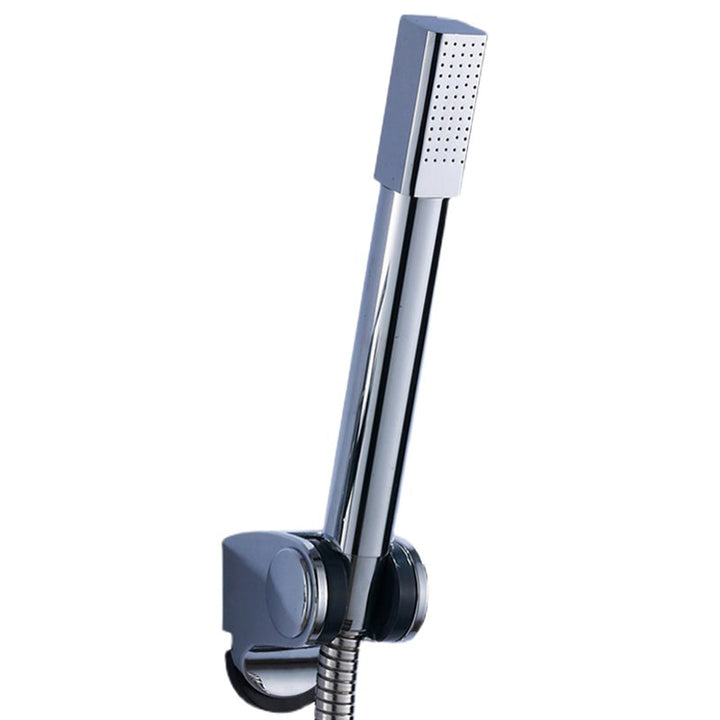 Lisslune | Simple Handheld Shower Head Square 304 Stainless Steel Shower Head