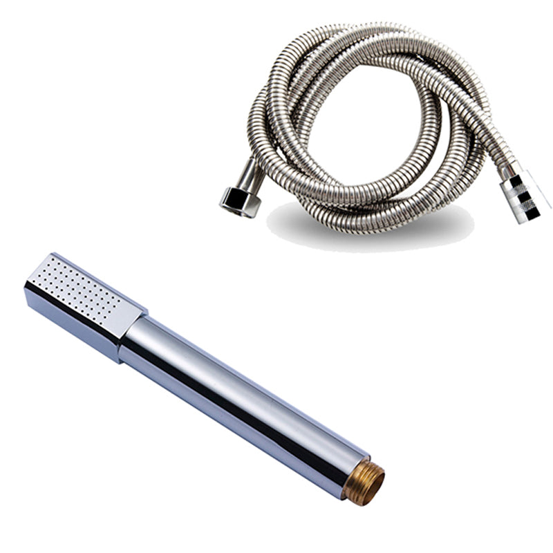 Lisslune | Simple Handheld Shower Head Square 304 Stainless Steel Shower Head