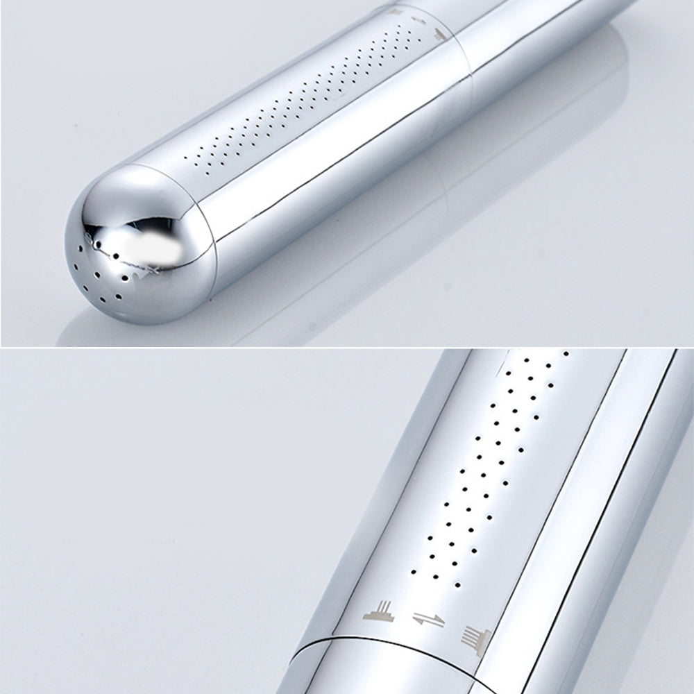 Lisslune | Simple Handheld Shower Head Square 304 Stainless Steel Shower Head