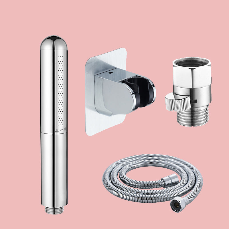 Lisslune | Simple Handheld Shower Head Square 304 Stainless Steel Shower Head