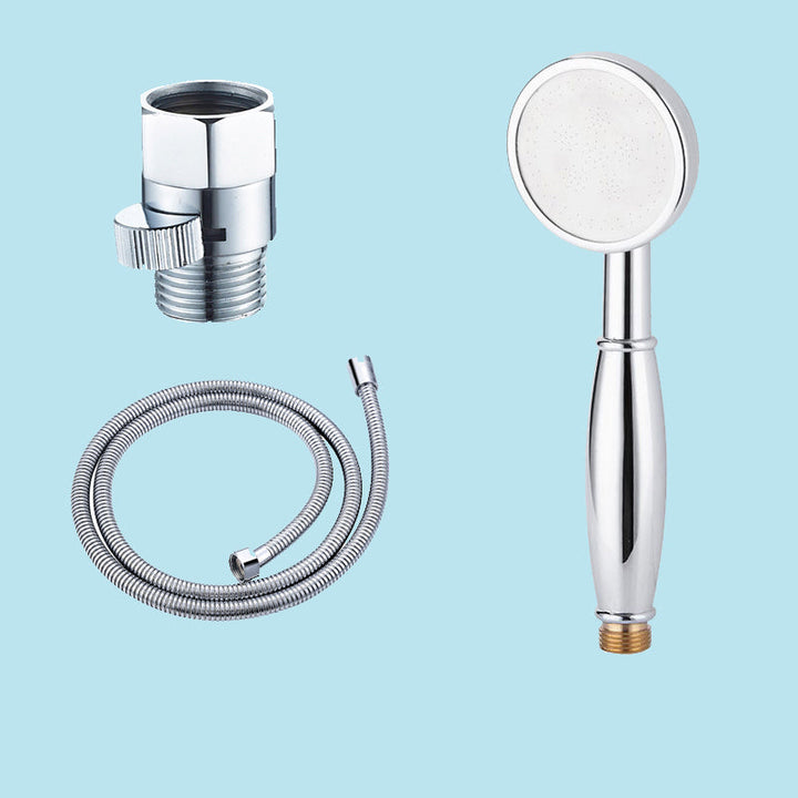 Lisslune | Simple Handheld Shower Head Square 304 Stainless Steel Shower Head