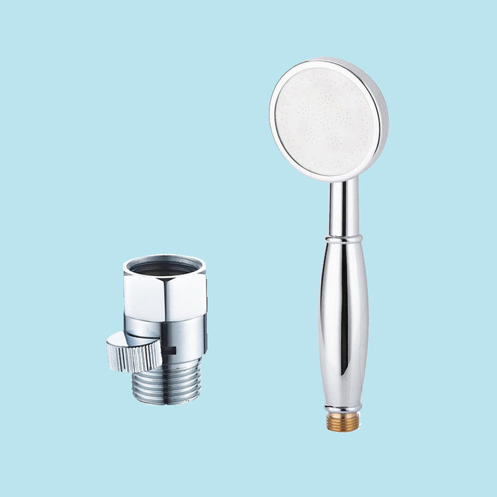 Lisslune | Simple Handheld Shower Head Square 304 Stainless Steel Shower Head