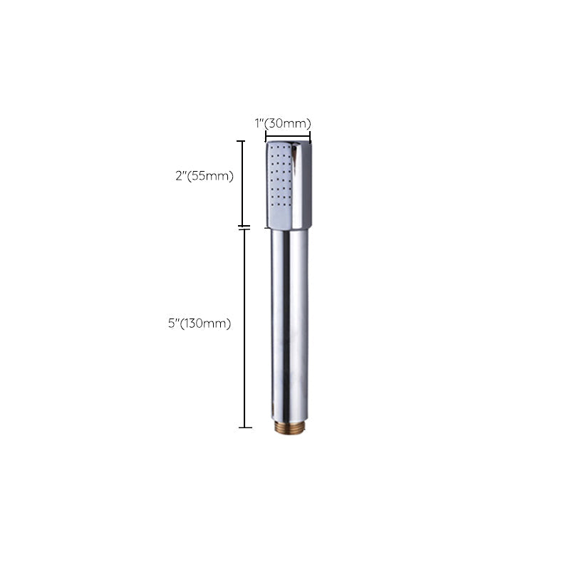 Lisslune | Simple Handheld Shower Head Square 304 Stainless Steel Shower Head