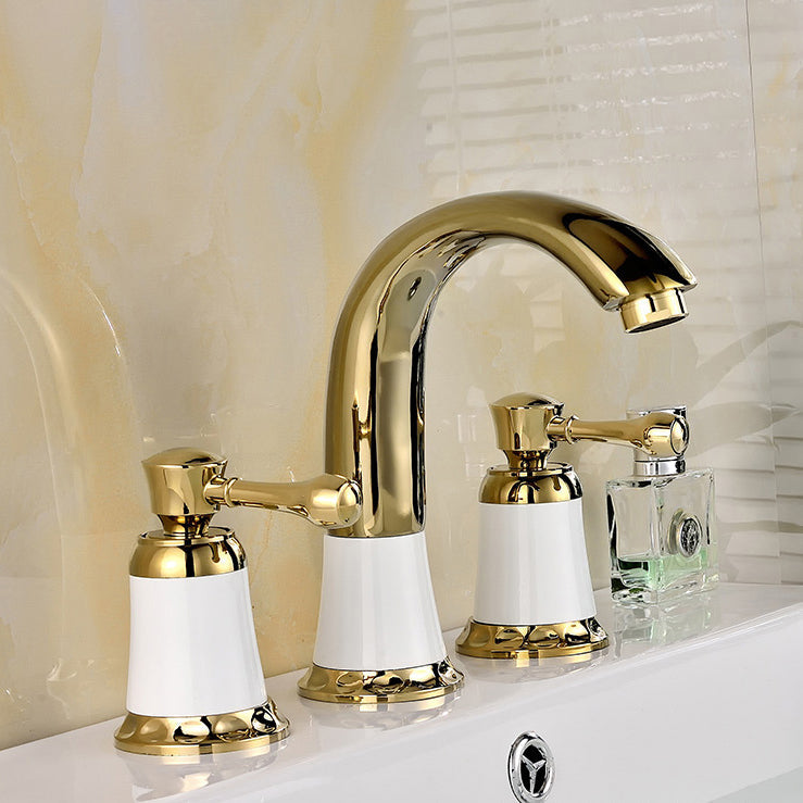 Lisslune | Contemporary Tub Faucet Trim Deck Mount Tub Faucet Trim for Bathroom
