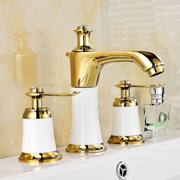 Lisslune | Contemporary Tub Faucet Trim Deck Mount Tub Faucet Trim for Bathroom