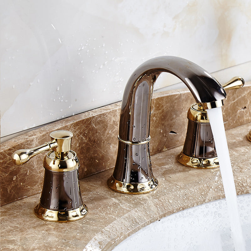 Lisslune | Contemporary Tub Faucet Trim Deck Mount Tub Faucet Trim for Bathroom