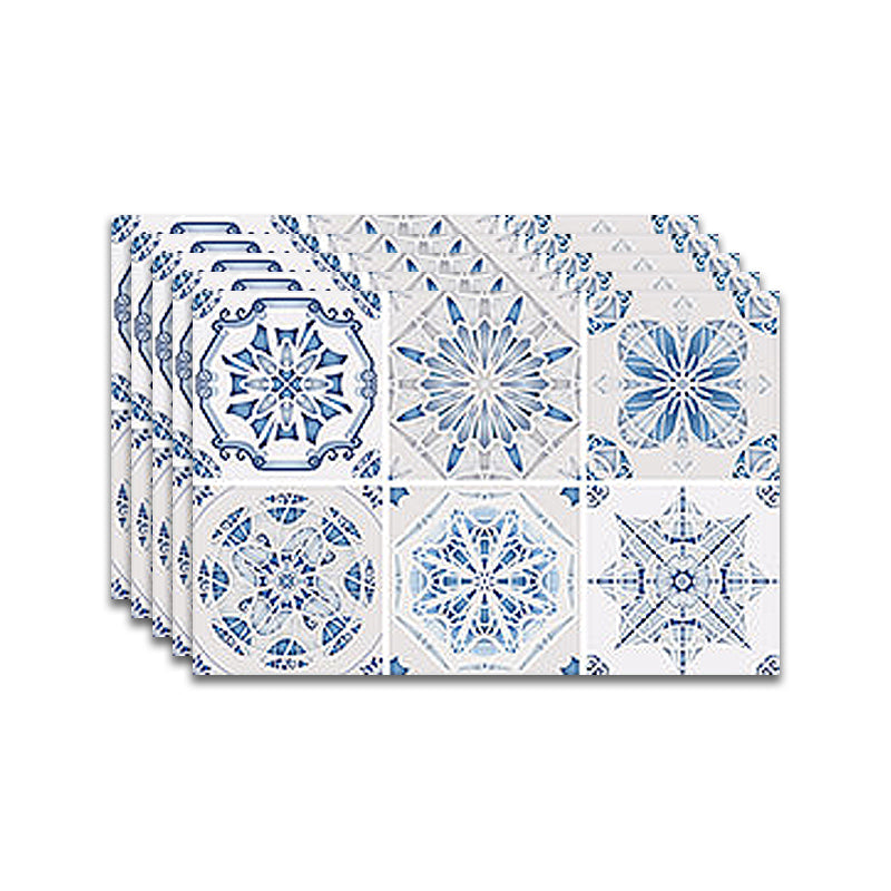 Lisslune | Square Spanish Single Tile Mold Resistant Peel & Stick Tile