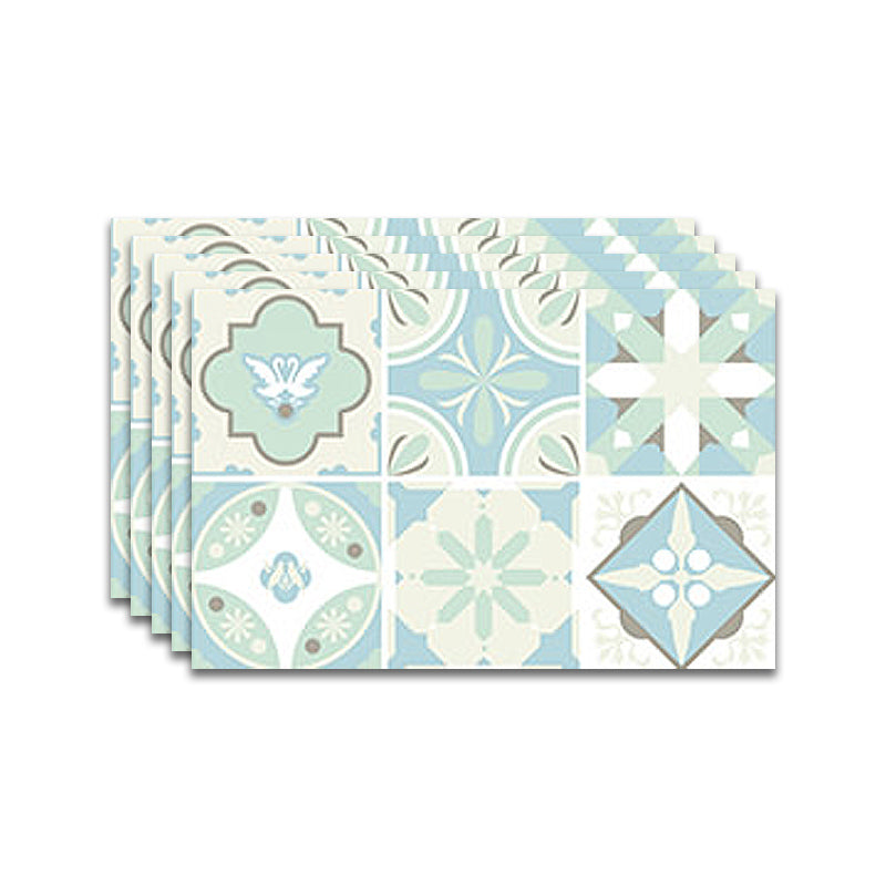 Lisslune | Square Spanish Single Tile Mold Resistant Peel & Stick Tile