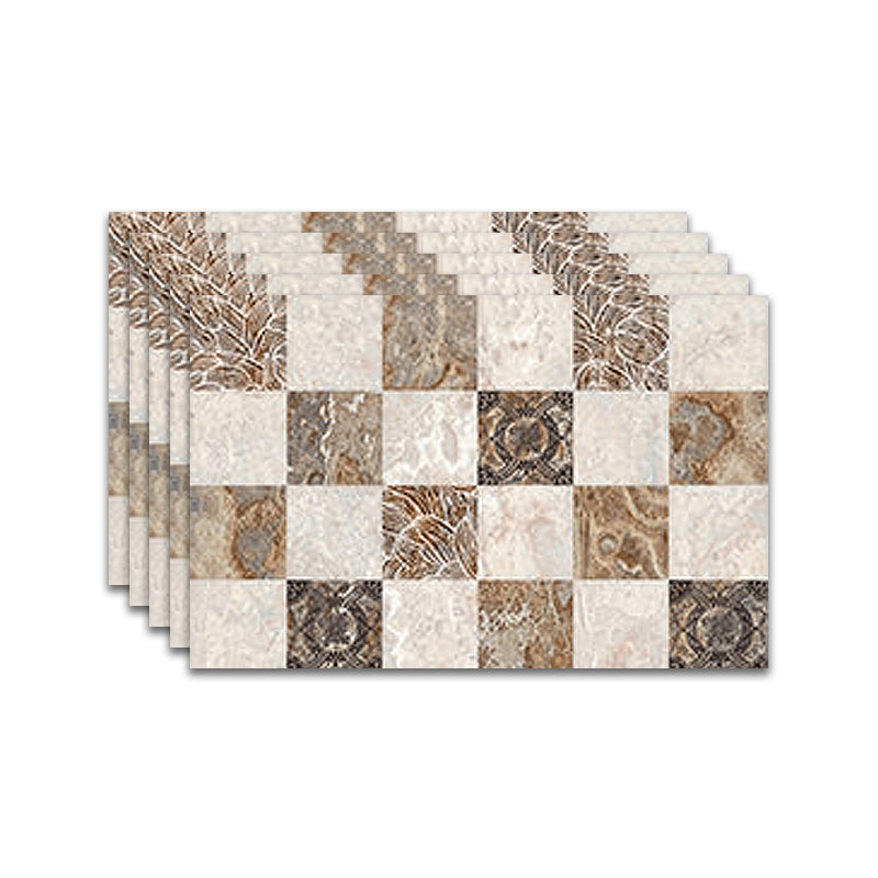 Lisslune | Square Spanish Single Tile Mold Resistant Peel & Stick Tile