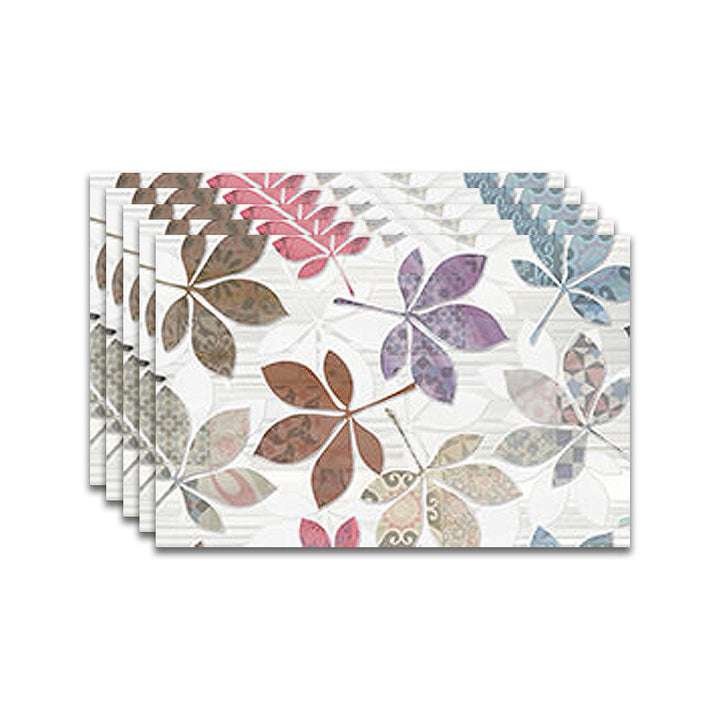 Lisslune | Square Spanish Single Tile Mold Resistant Peel & Stick Tile