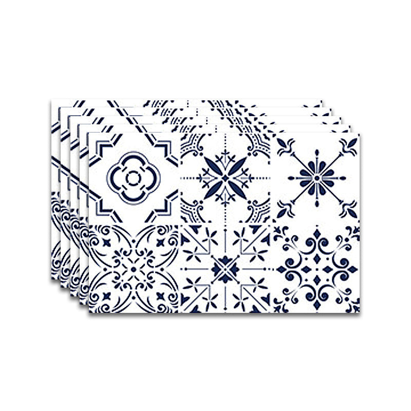 Lisslune | Square Spanish Single Tile Mold Resistant Peel & Stick Tile