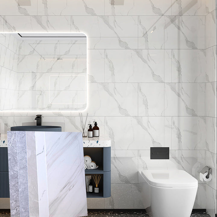 Lisslune | Modern mold-resistant tile PVC Single Peel & Stick tile for backsplash wall