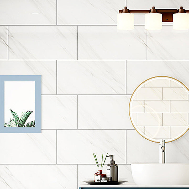 Lisslune | Modern Stain Resistant Tiles PVC Peel and Stick Tiles for Splashback Wall