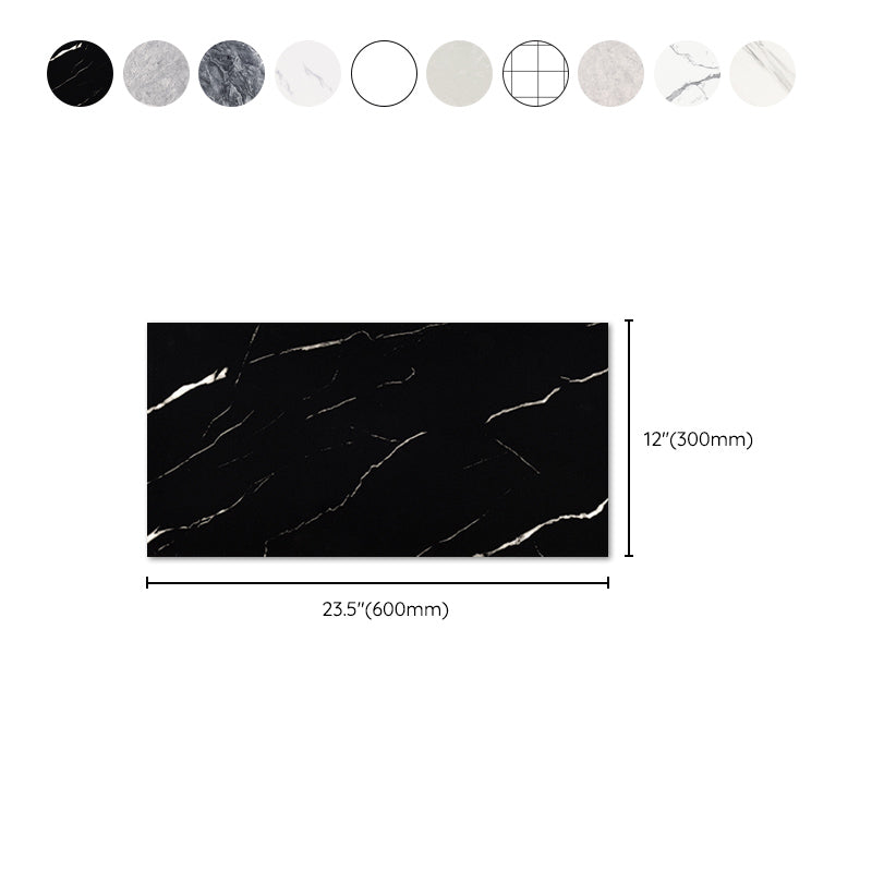 Lisslune | Modern Stain Resistant Tiles PVC Peel and Stick Tiles for Splashback Wall