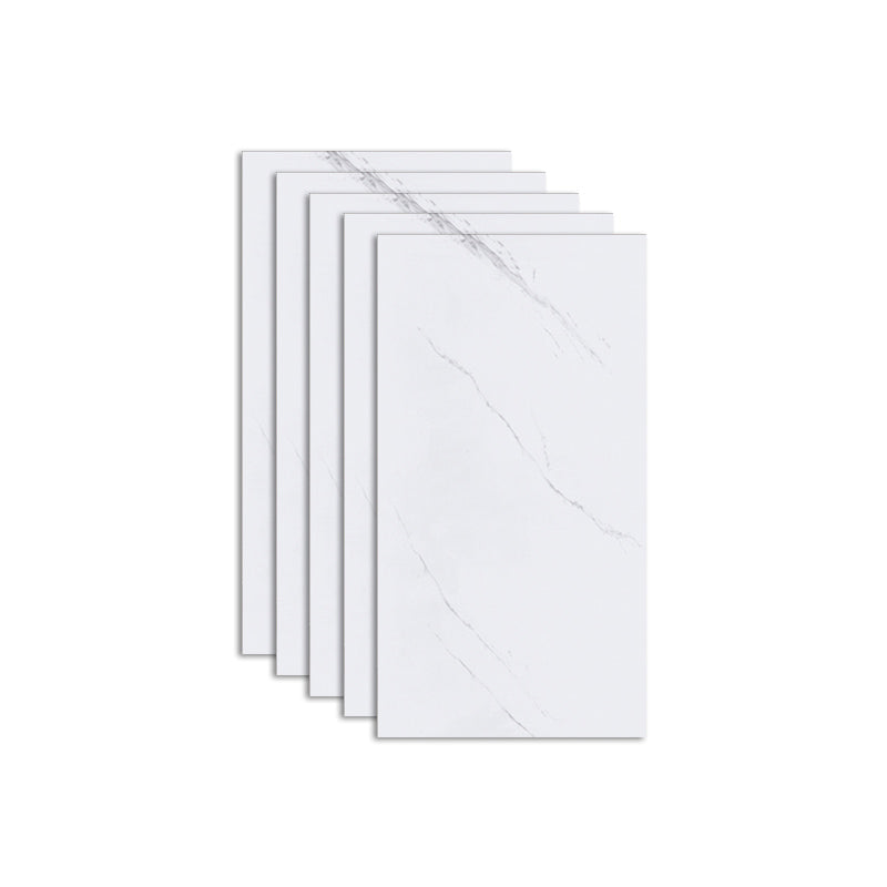 Lisslune | Marbleing Stain Resistant Tiles PVC Single Peel & Stick Tiles for Backsplash