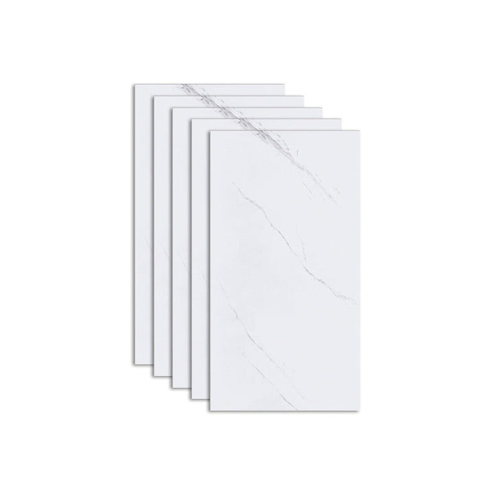 Lisslune | Marbleing Stain Resistant Tiles PVC Single Peel & Stick Tiles for Backsplash