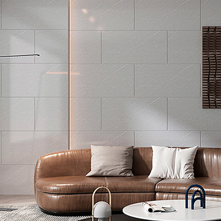 Lisslune | Marbling Stain Resistant Tiles PVC Single Peel & Stick Tiles for Backsplash