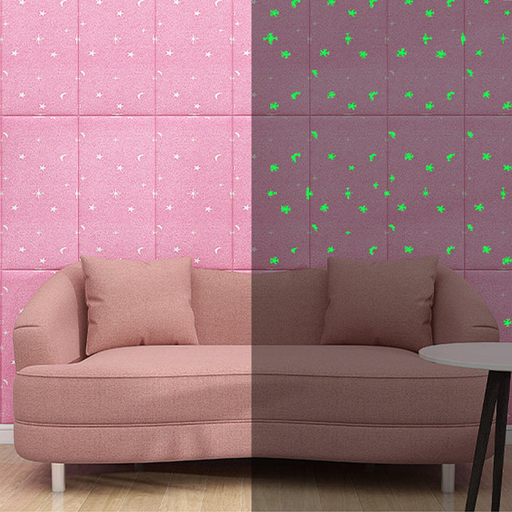 Lisslune | Fluffy Soft Bag Panel Smooth Wall Interior Modern Board Set of 1