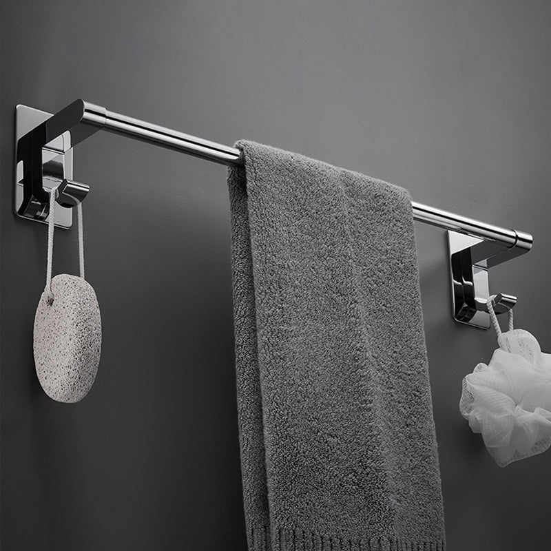 Lisslune | Polished Chrome Bathroom Accessory Set Modern Bathroom Shelf Stainless Steel