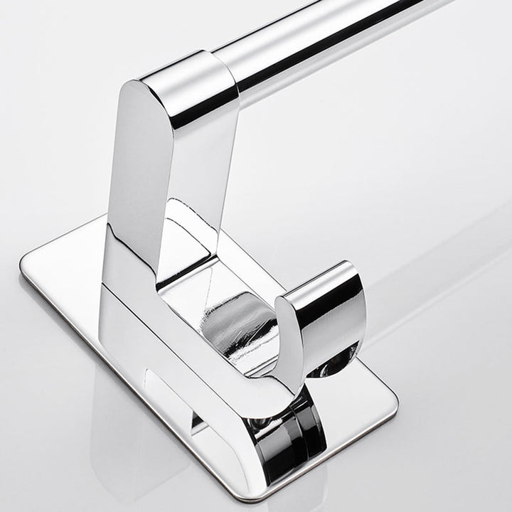 Lisslune | Polished Chrome Bathroom Accessory Set Modern Bathroom Shelf Stainless Steel