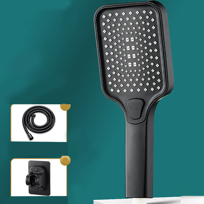 Lisslune | Contemporary Rectangular Hand Shower Adjustable Spray Pattern Showerhead