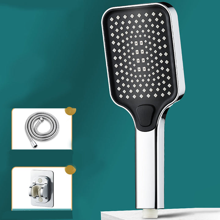 Lisslune | Contemporary Rectangular Hand Shower Adjustable Spray Pattern Shower Head