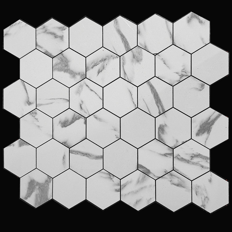 Lisslune | Kitchen mosaic tile wallpaper waterproof, removable and adhesive back tiles