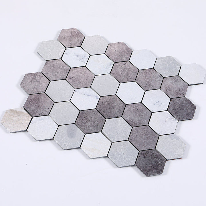 Lisslune | Kitchen mosaic tile wallpaper waterproof, removable and adhesive back tiles
