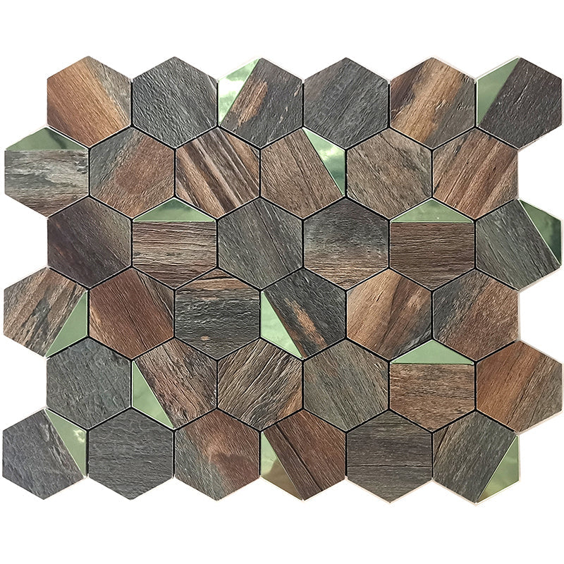 Lisslune | Kitchen mosaic tile wallpaper waterproof, removable and adhesive back tiles