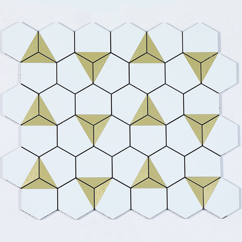 Lisslune | Kitchen mosaic tile wallpaper waterproof, removable and adhesive back tiles