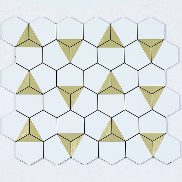 Lisslune | Kitchen mosaic tile wallpaper waterproof, removable and adhesive back tiles